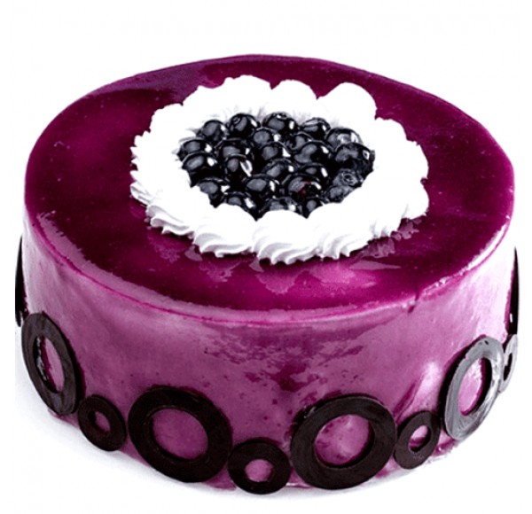 Fresh Cream Blueberry  Cake