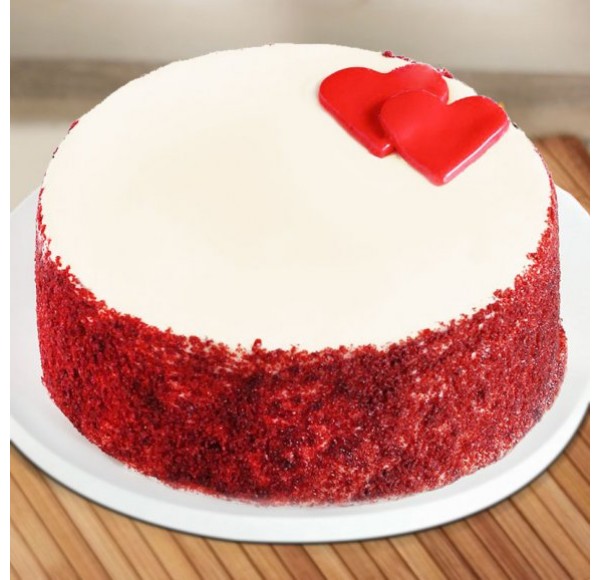 Red Velvette (Eggless) Cheese Cake 