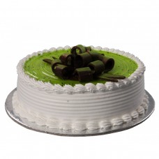 Fresh Cream Cake With Kiwi