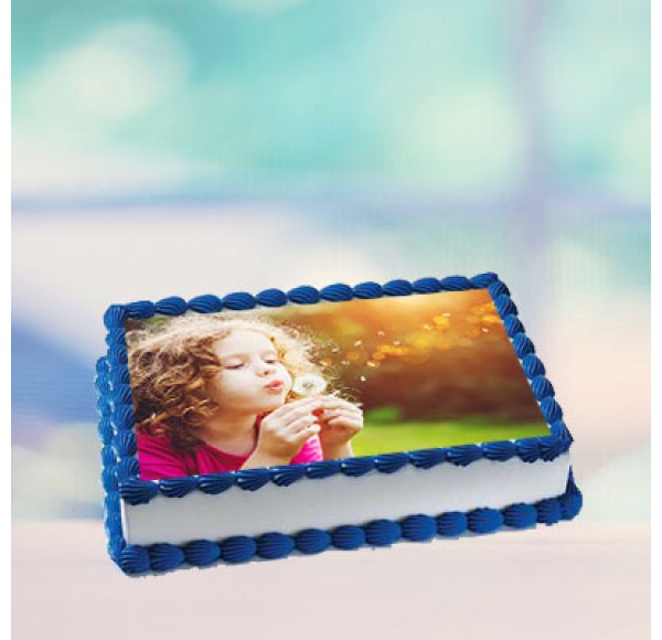 Vanilla Photo Cake